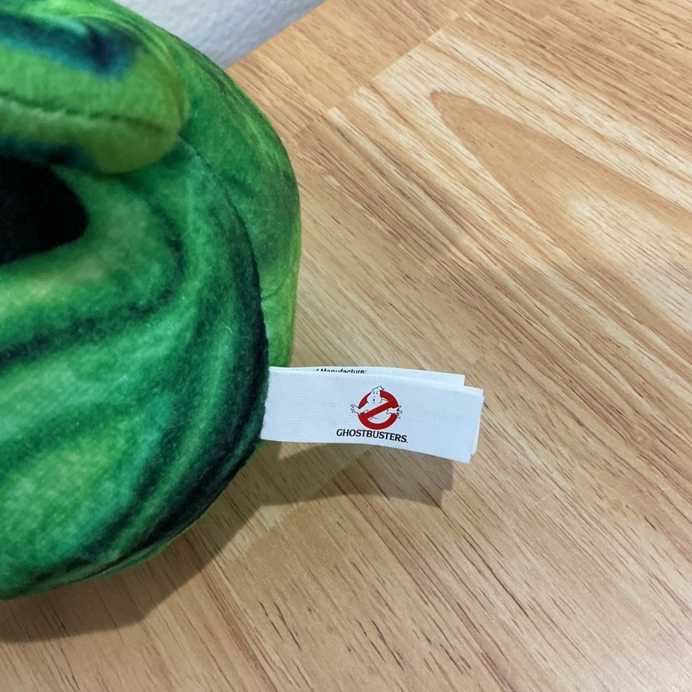 GHOSTBUSTERS Green SLIMER Ghost Monster PLUSH TOY w/ tags 10" Toy Factory - Picture 6 of 7